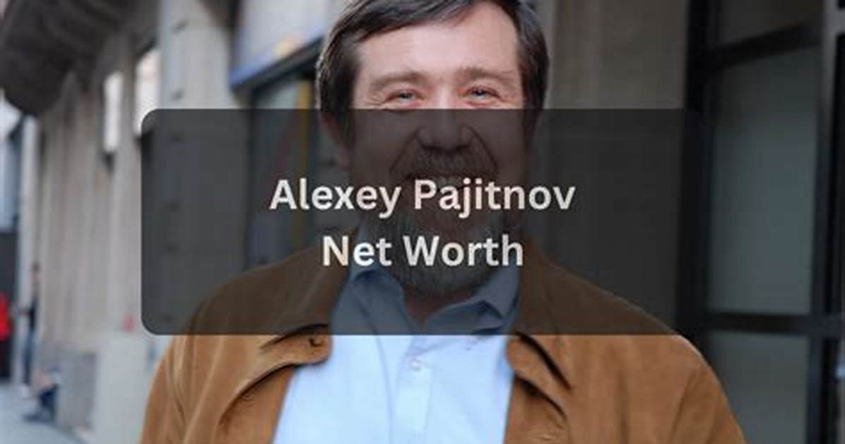 Alexey Pazhitnov Net Worth