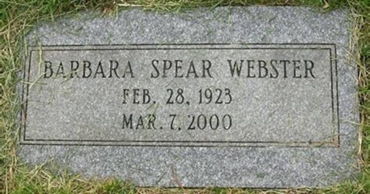 Barbara Spear Webster Net Worth