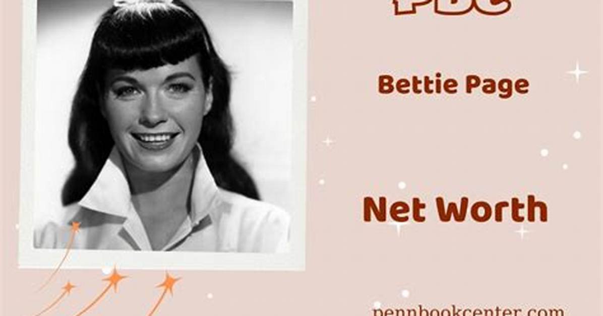 Bettie Page Net Worth