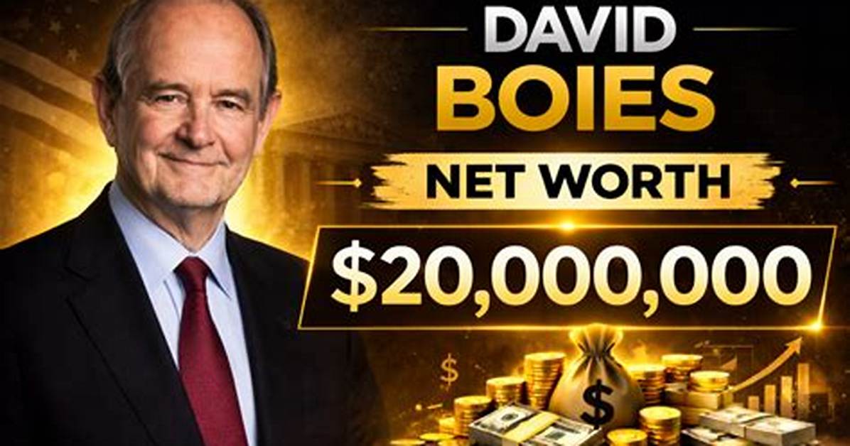 David Boies Net Worth