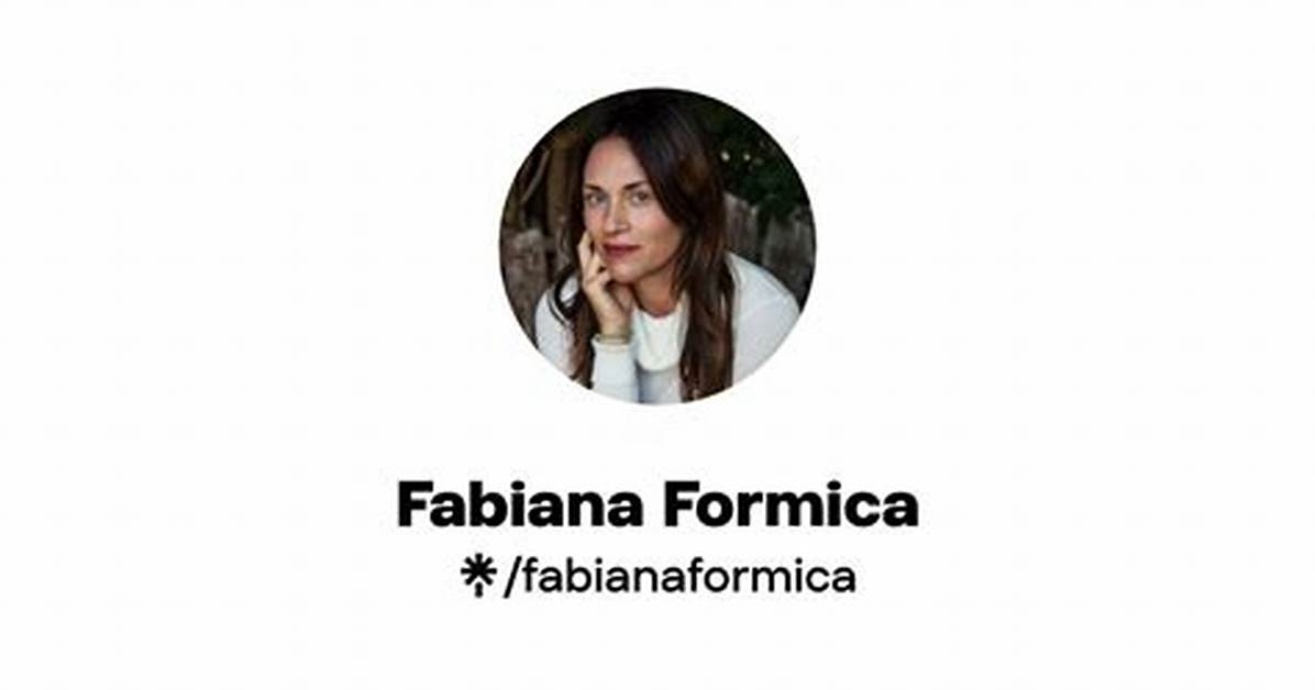 Fabiana Formica Net Worth