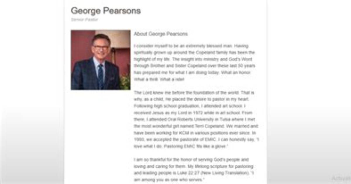 George Pearsons Net Worth