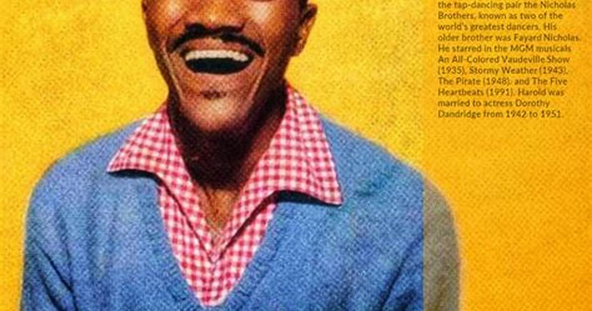 Harold Nicholas Net Worth