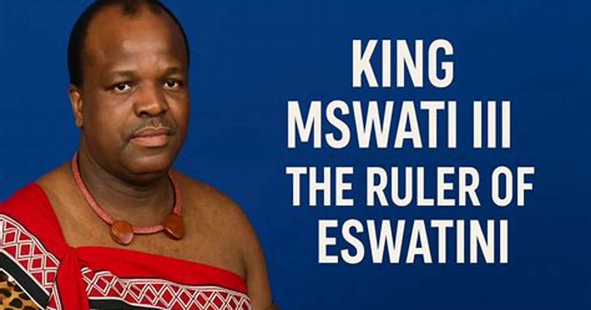 His Majesty King Mswati Iii Net Worth
