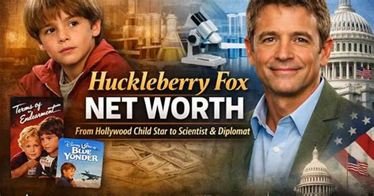 Huckleberry Fox Net Worth