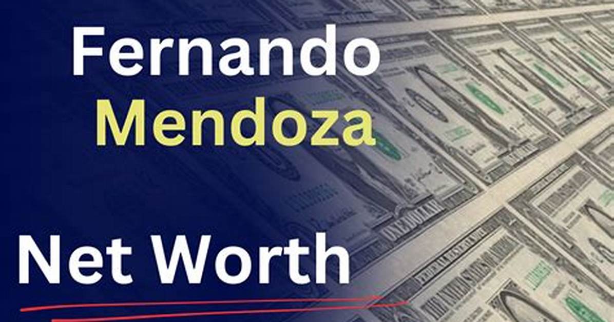 Jesus Mendoza Net Worth