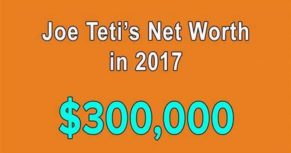Joe Teti Net Worth