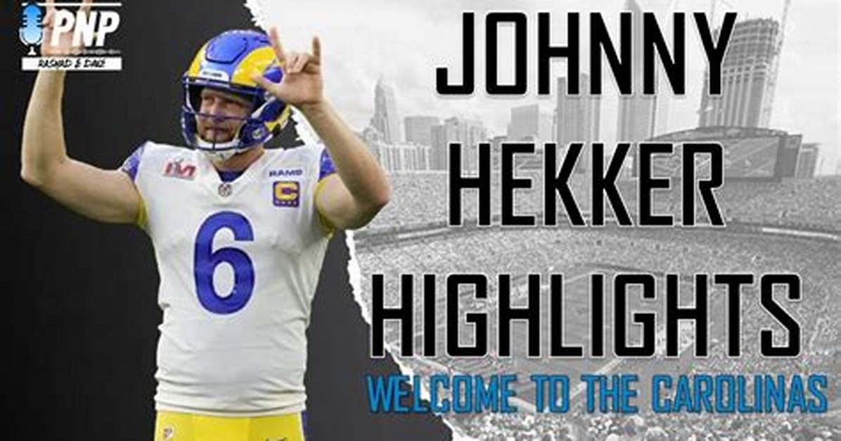 Johnny Hekker Net Worth