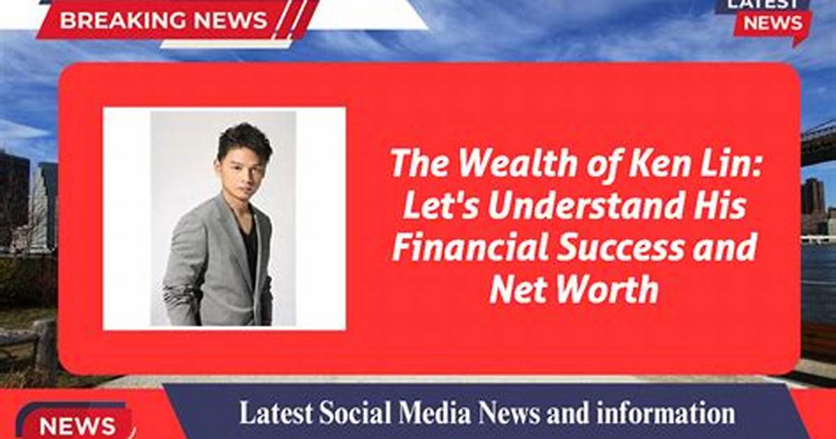Joseph Lin Net Worth