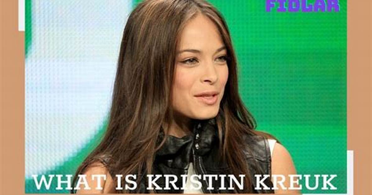 Kristin Cruz Net Worth
