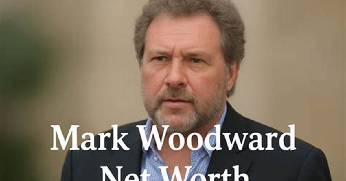 Mark Woodward Net Worth