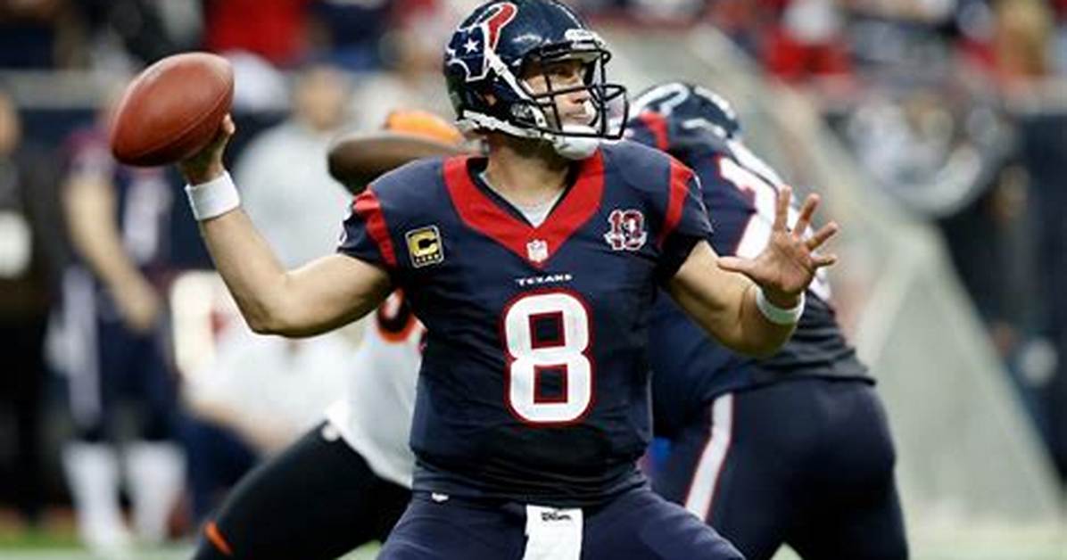 Matt Schaub Net Worth