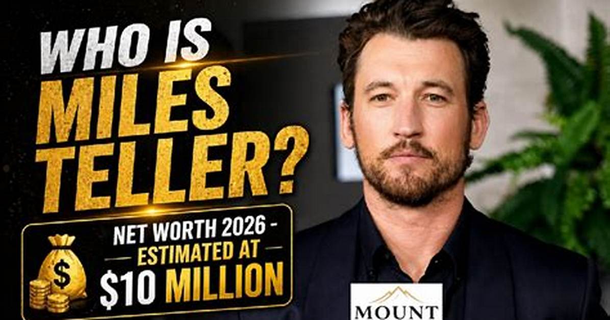 Miles Beller Net Worth