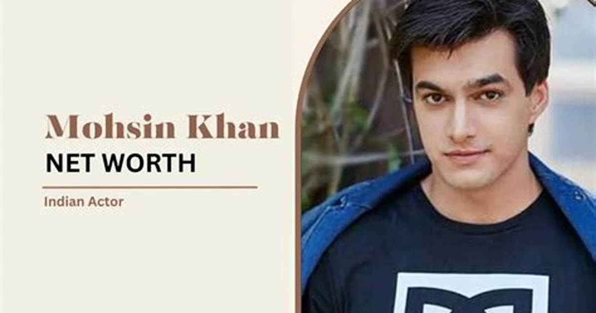 Mohsin Khan Net Worth