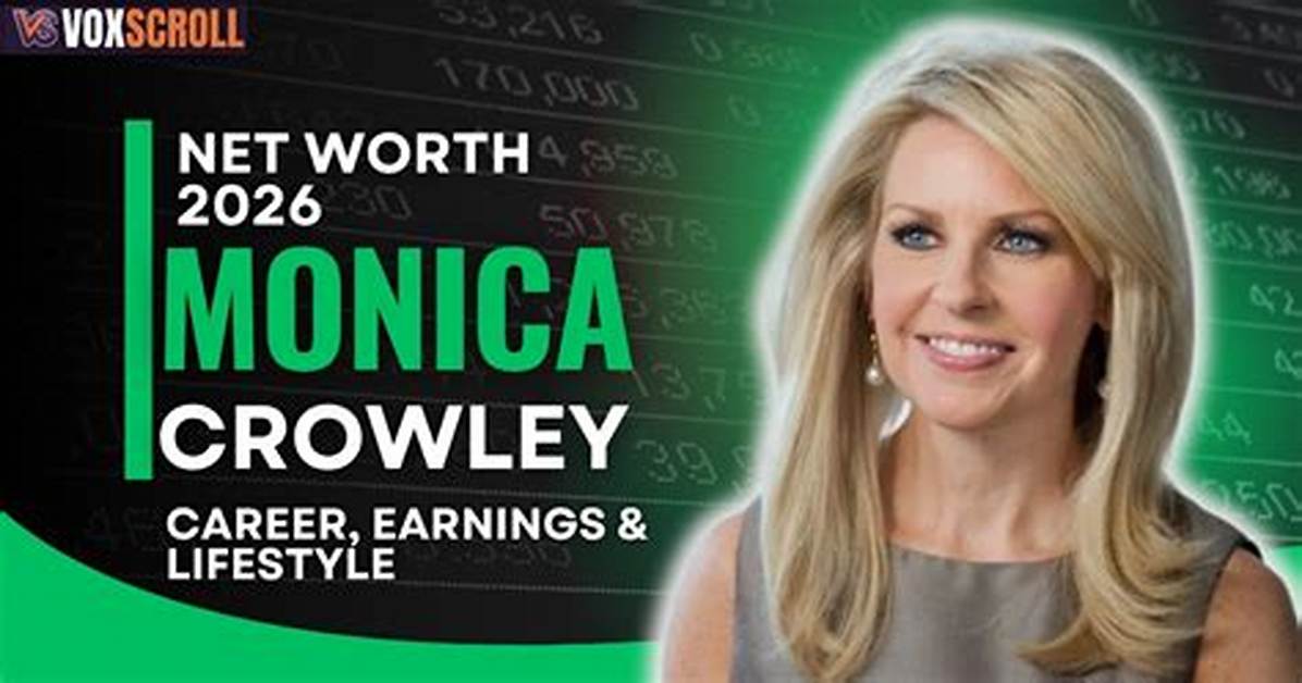 Monica Crowley Net Worth