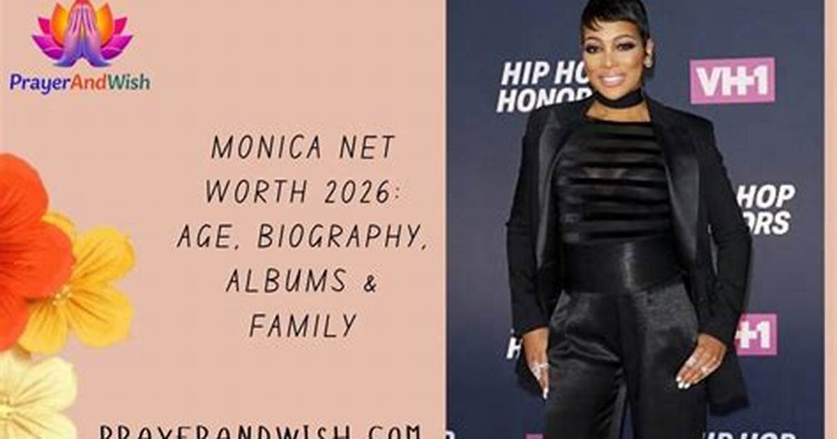 Monica Net Worth