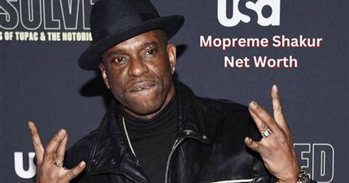 Mopreme Shakur Net Worth