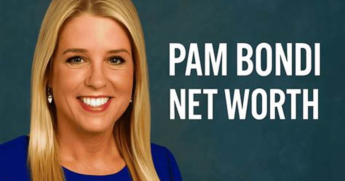 Pam Bondi Net Worth