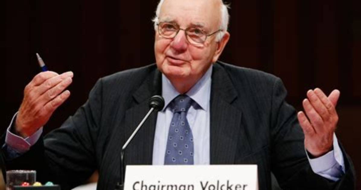 Paul Volcker Net Worth
