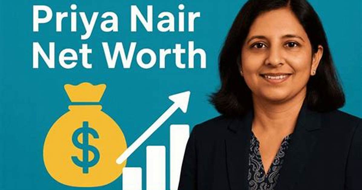 Priya Joseph Net Worth