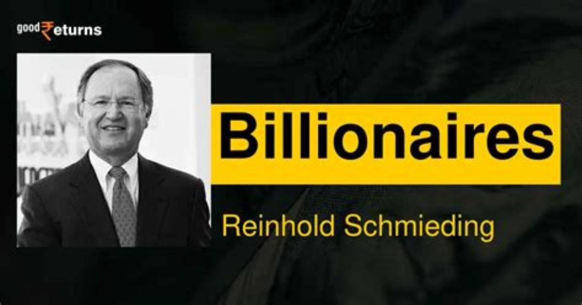 Reinhold Schmieding Net Worth