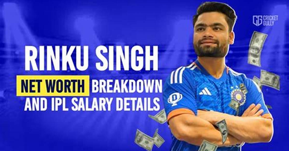 Rinku Singh Net Worth