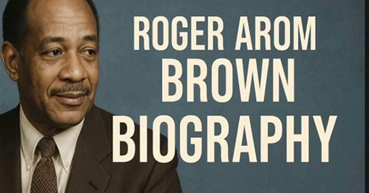 Roger Aaron Brown Net Worth