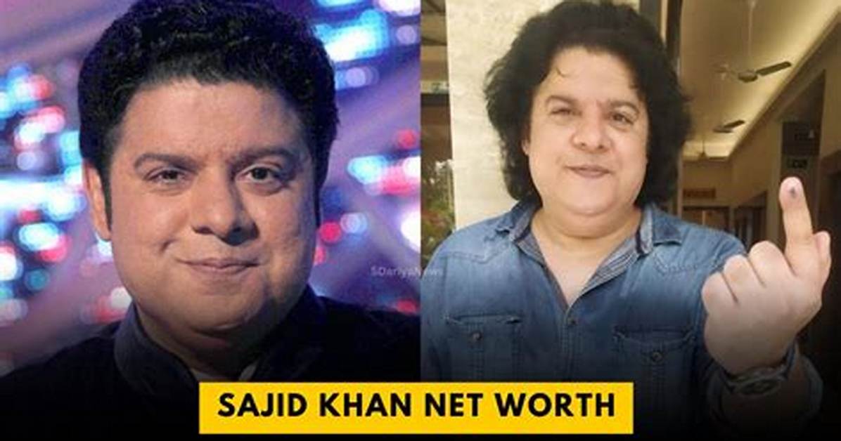 Sajid Khan Net Worth