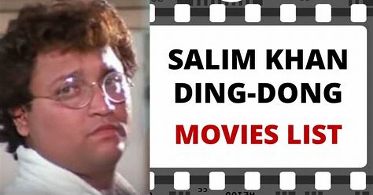 Salim Khan Ding-Dong Net Worth