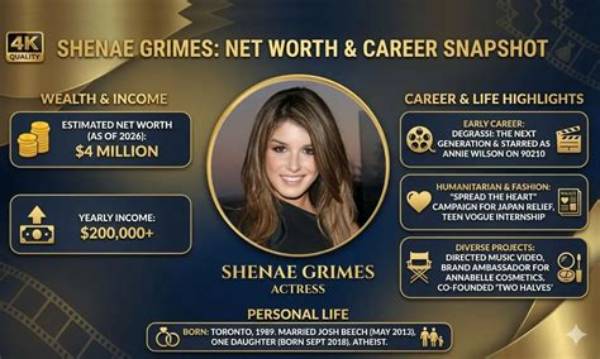 Shenae Grimes Net Worth