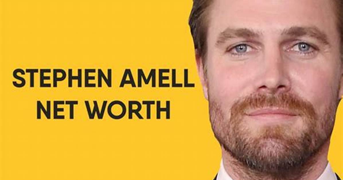 Stephen Amell Net Worth