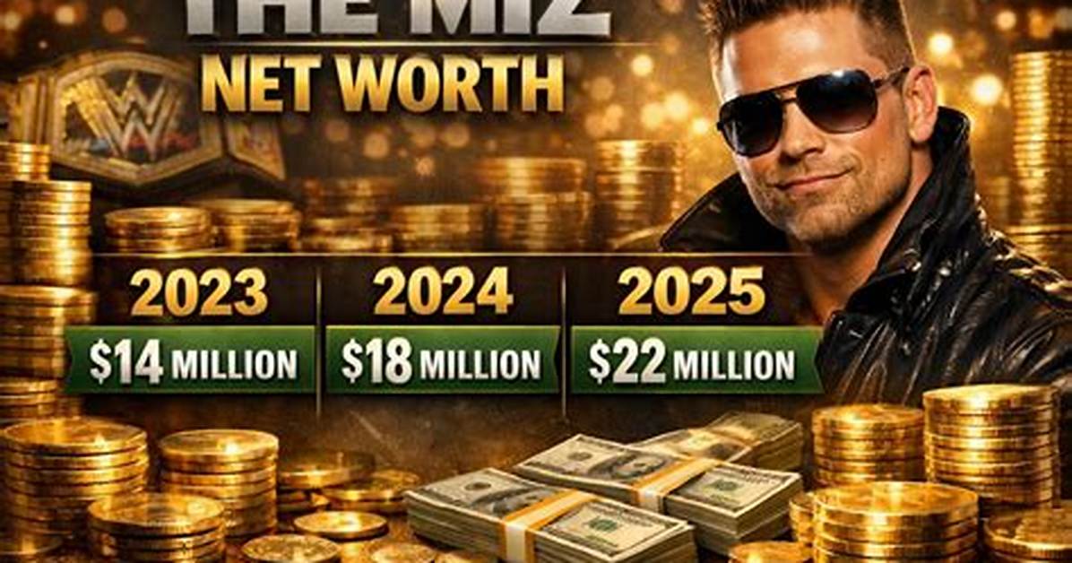 The Miz Net Worth
