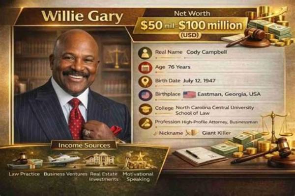 Willie E. Gary Net Worth