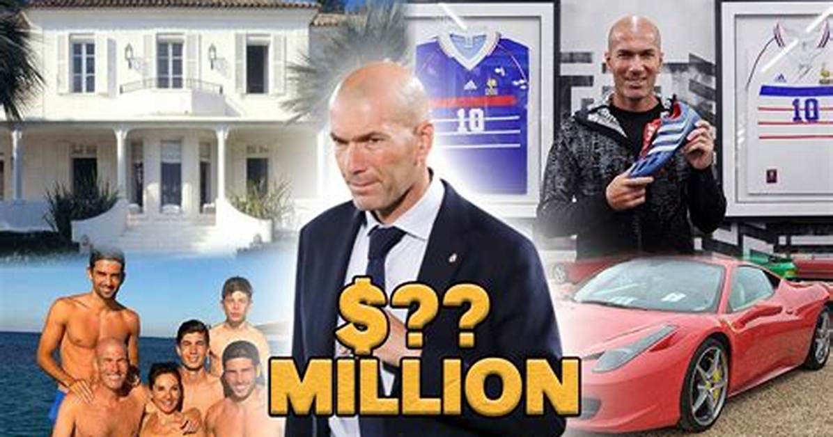 Zinedine Zidane Net Worth